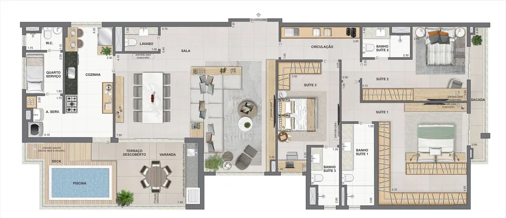Casa, 3 quartos, 163 m² - Foto 36