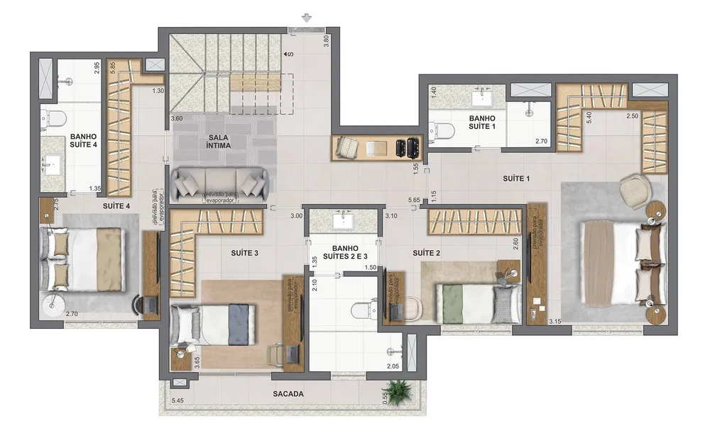 Casa, 3 quartos, 163 m² - Foto 37