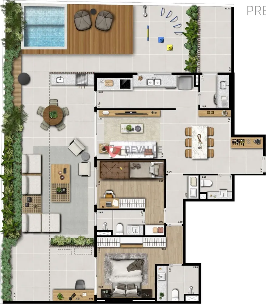 Apartamento, 3 quartos, 146 m² - Foto 17