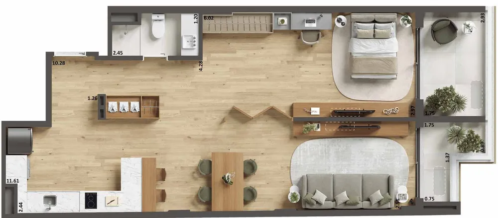 Apartamento, 1 quarto, 38 m² - Foto 24