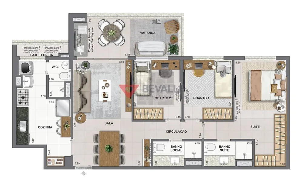 Apartamento, 1 quarto, 37 m² - Foto 19