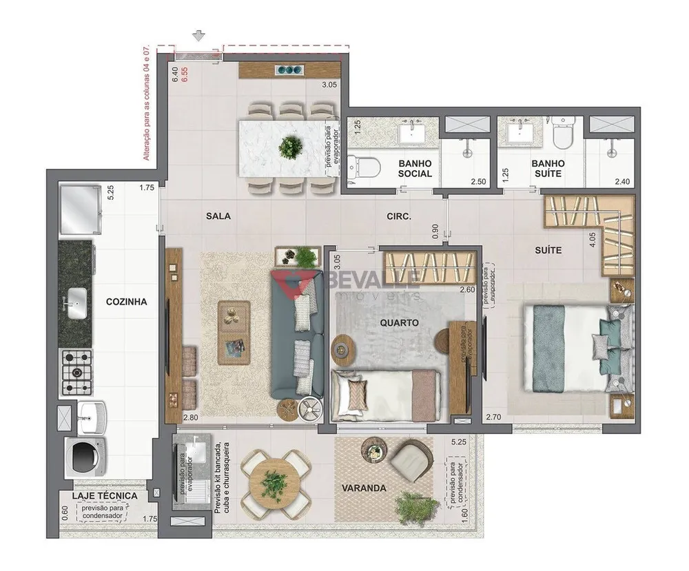 Apartamento, 1 quarto, 37 m² - Foto 15