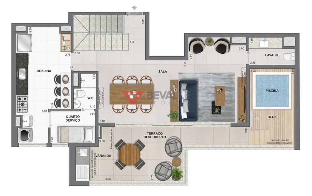 Apartamento, 1 quarto, 37 m² - Foto 39