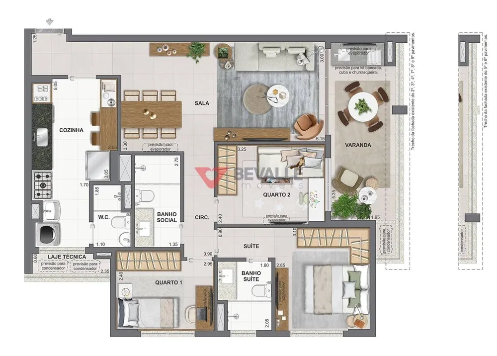 Apartamento, 1 quarto, 37 m² - Foto 21