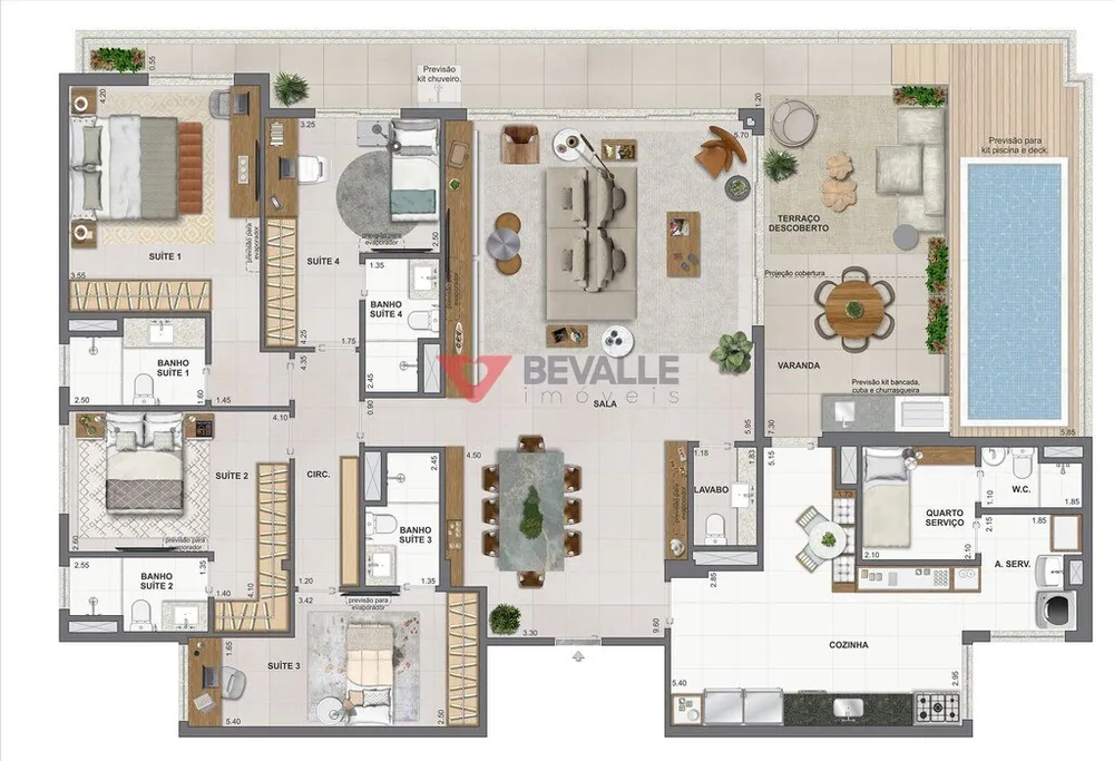 Apartamento, 1 quarto, 37 m² - Foto 50
