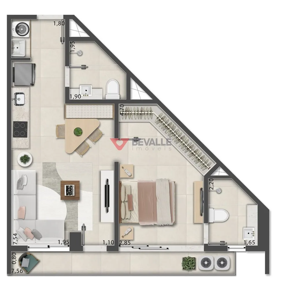 Apartamento, 2 quartos, 79 m² - Foto 35