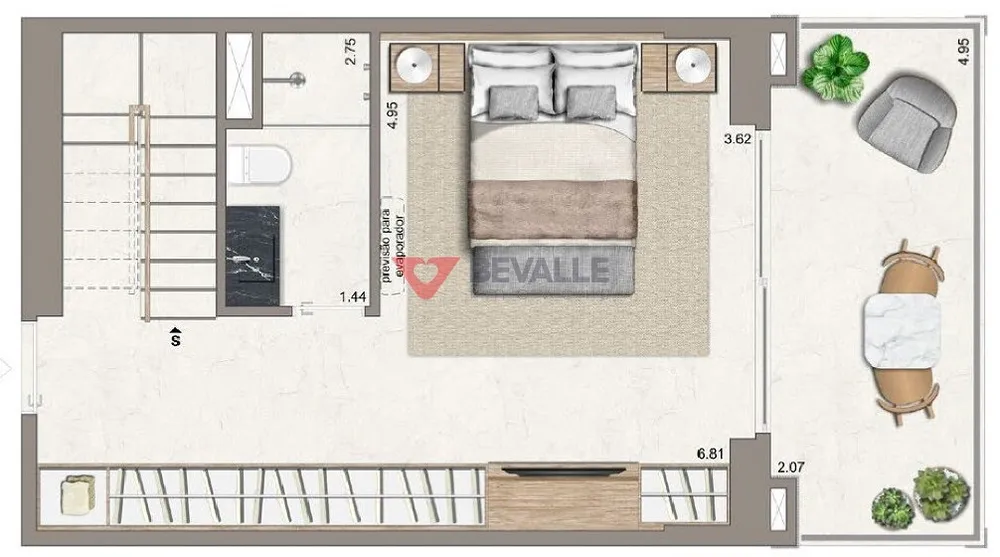 Apartamento, 1 quarto, 143 m² - Foto 14