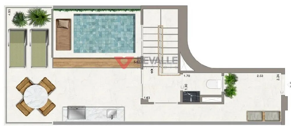 Apartamento, 1 quarto, 143 m² - Foto 24