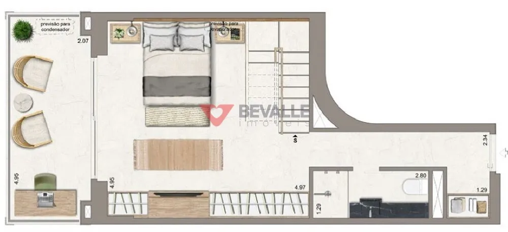 Apartamento, 1 quarto, 143 m² - Foto 9