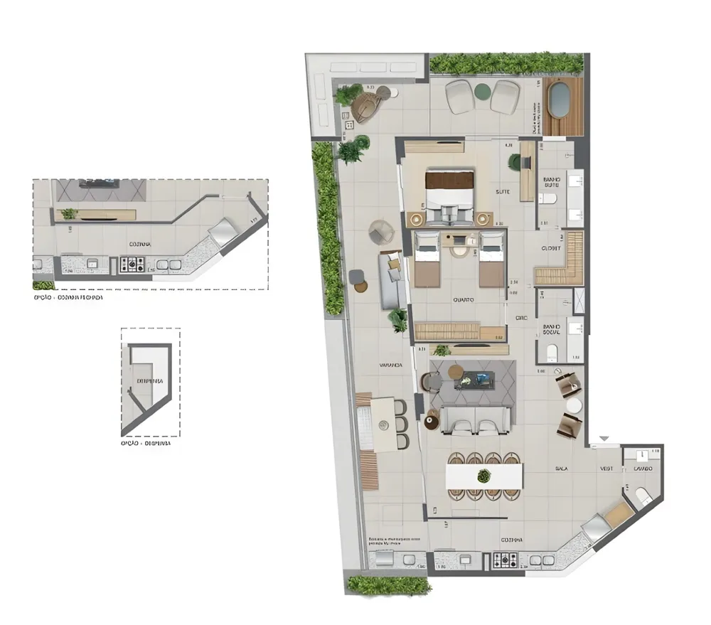 Cobertura, 3 quartos, 250 m² - Foto 13