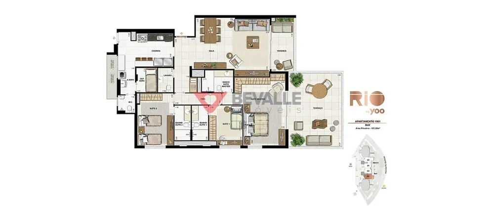Apartamento, 3 quartos, 155 m² - Foto 34