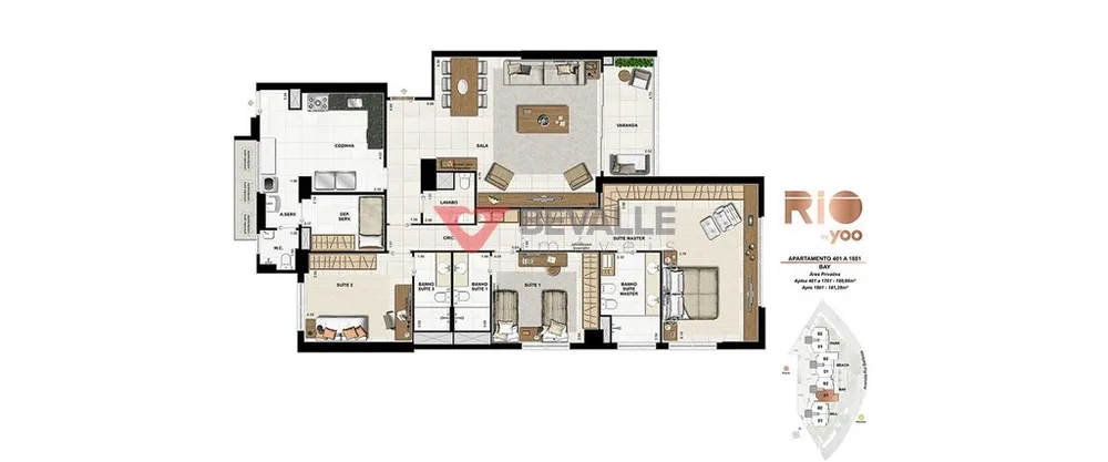 Apartamento, 3 quartos, 155 m² - Foto 25