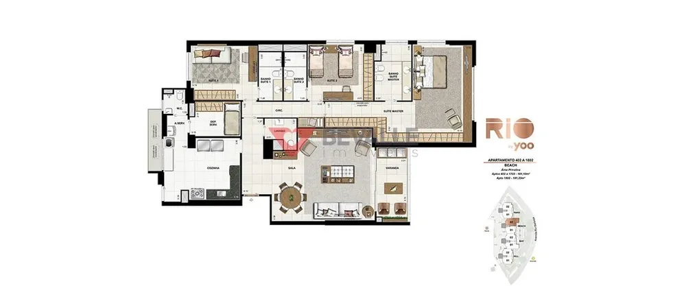 Apartamento, 3 quartos, 155 m² - Foto 30