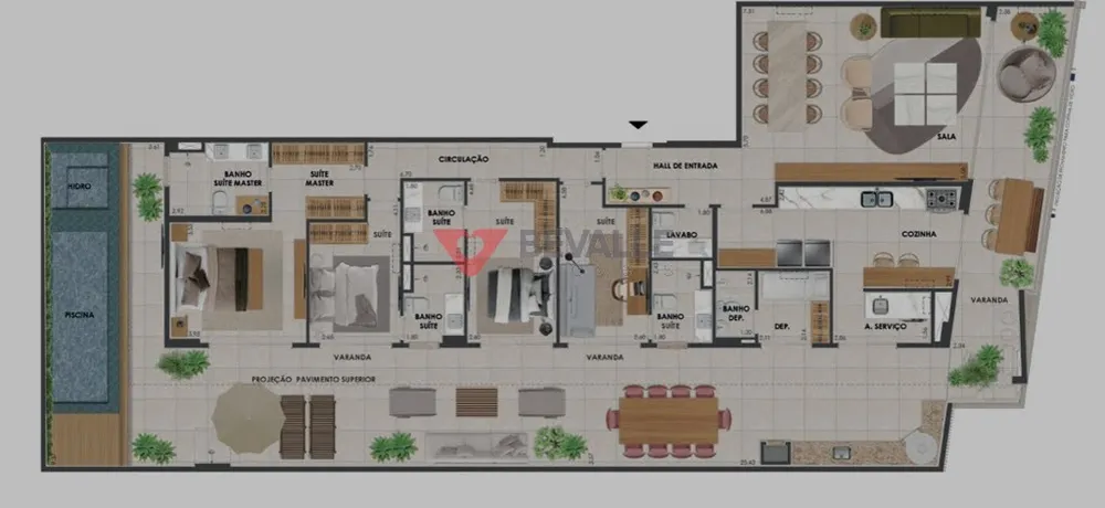 Apartamento, 4 quartos, 253 m² - Foto 4