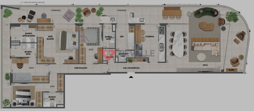 Apartamento, 4 quartos, 253 m² - Foto 6