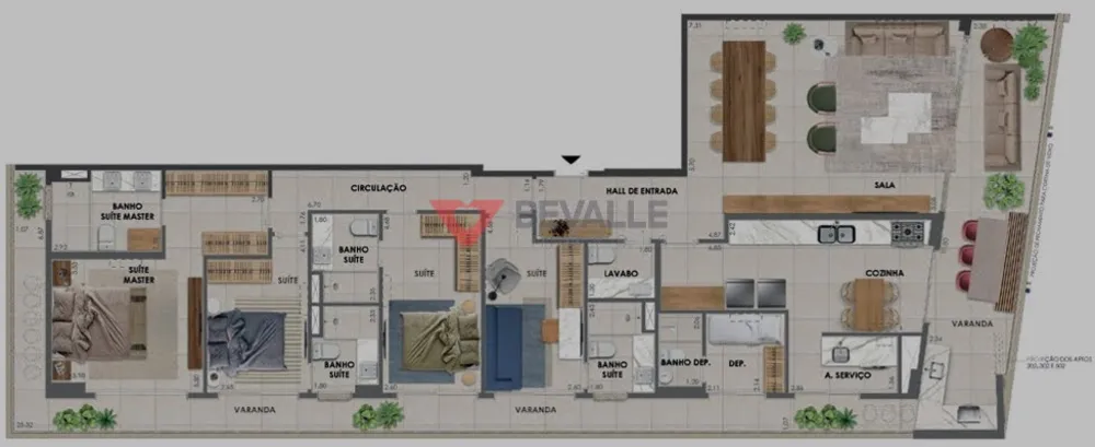 Apartamento, 4 quartos, 253 m² - Foto 8