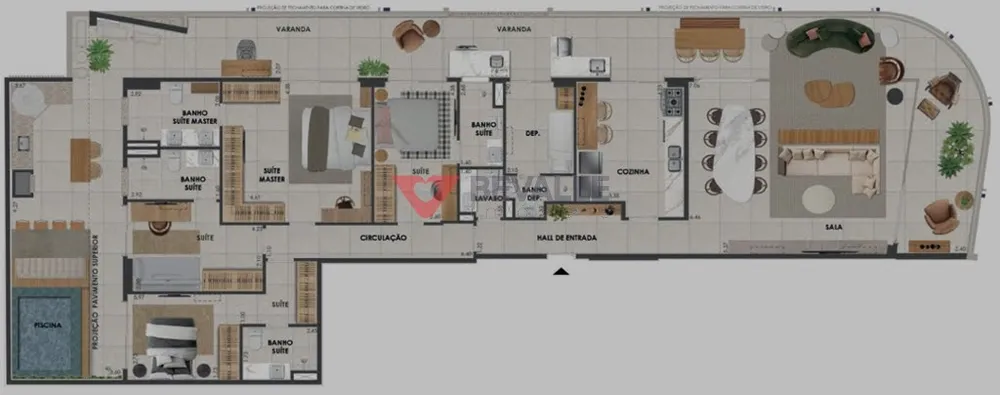 Apartamento, 4 quartos, 253 m² - Foto 2