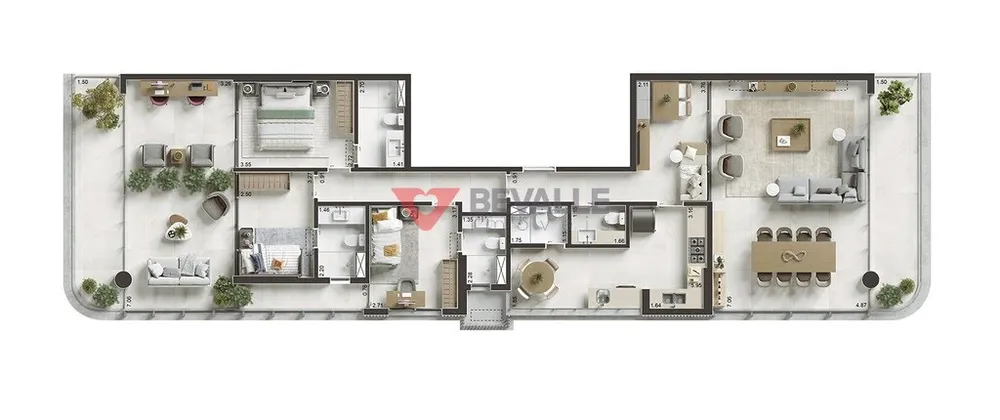 Cobertura, 4 quartos, 344 m² - Foto 5