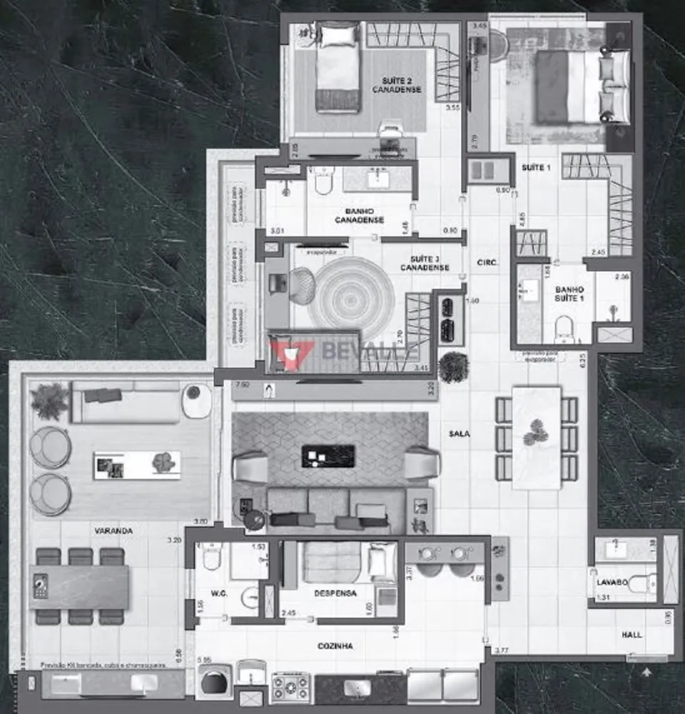 Apartamento, 2 quartos, 154 m² - Foto 17