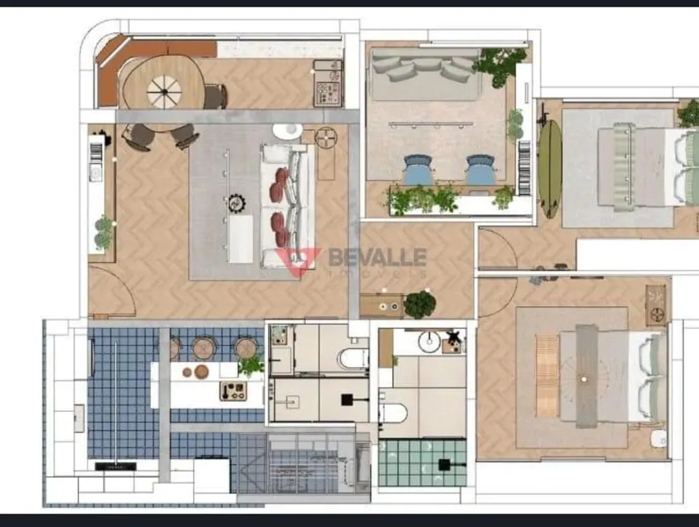 Apartamento, 3 quartos, 96 m² - Foto 38