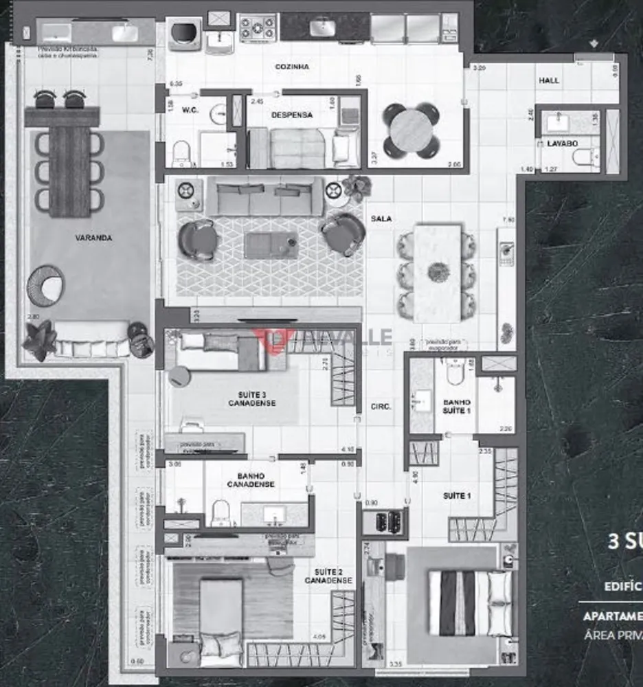 Apartamento, 3 quartos, 131 m² - Foto 21