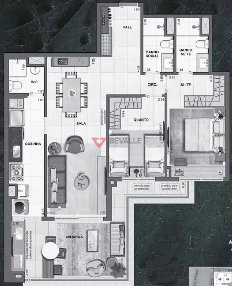Apartamento, 3 quartos, 131 m² - Foto 7