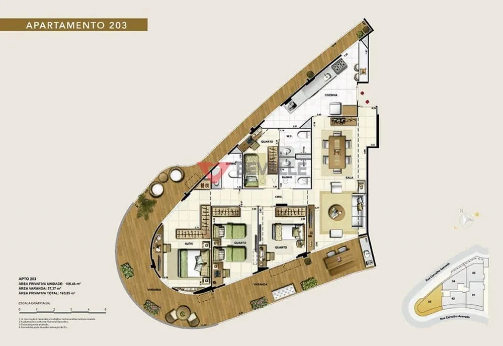 Apartamento, 3 quartos, 165 m² - Foto 15