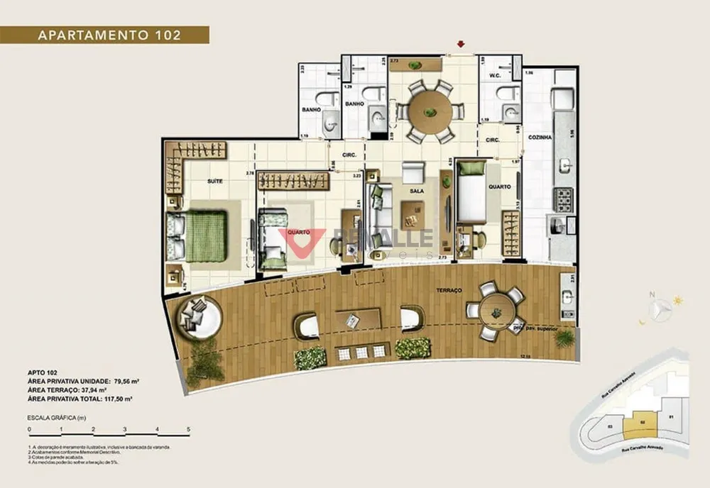 Apartamento, 3 quartos, 165 m² - Foto 8