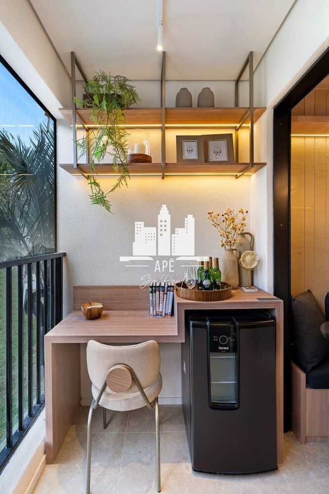Apartamento à venda com 2 quartos, 38m² - Foto 2