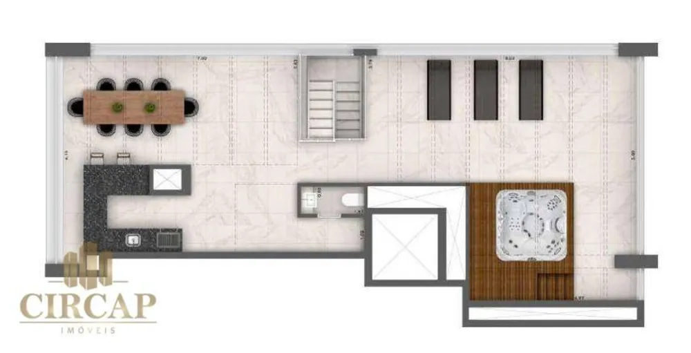 Cobertura, 3 quartos, 211 m² - Foto 16