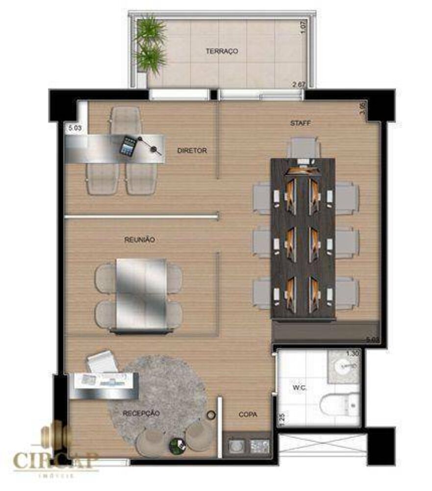 Sala-Conjunto, 37 m² - Foto 16