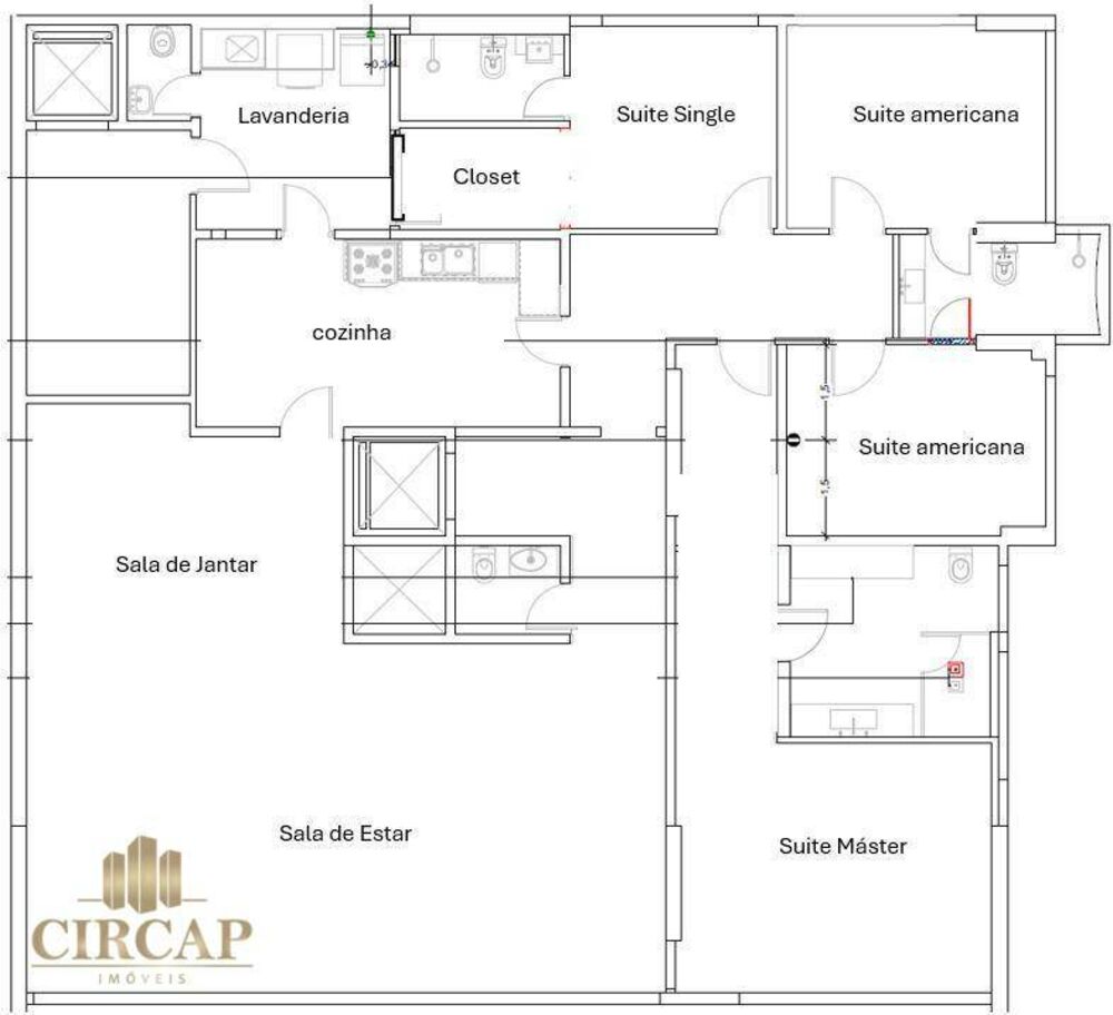 Apartamento, 4 quartos, 226 m² - Foto 15