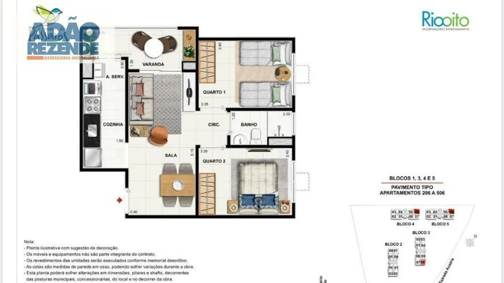 Apartamento, 2 quartos, 49 m² - Foto 29