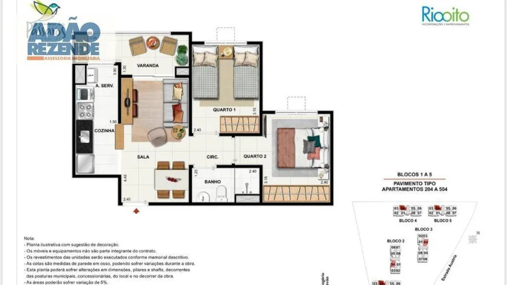 Apartamento, 2 quartos, 49 m² - Foto 30