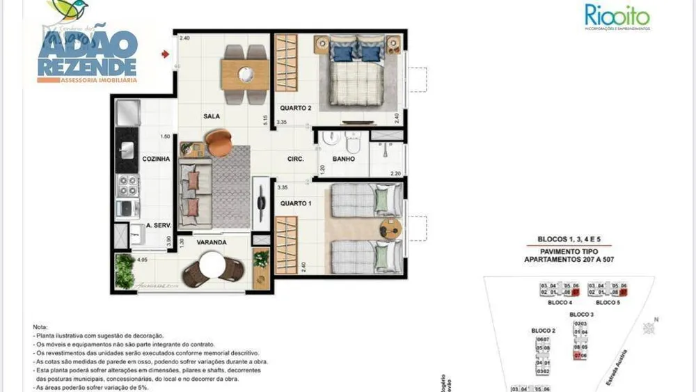 Apartamento, 2 quartos, 49 m² - Foto 28
