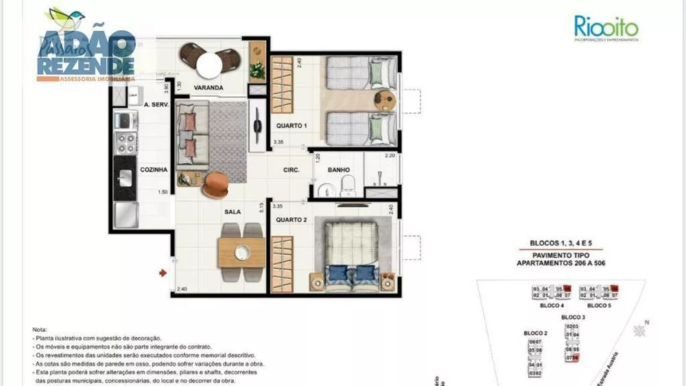 Apartamento, 2 quartos, 49 m² - Foto 13