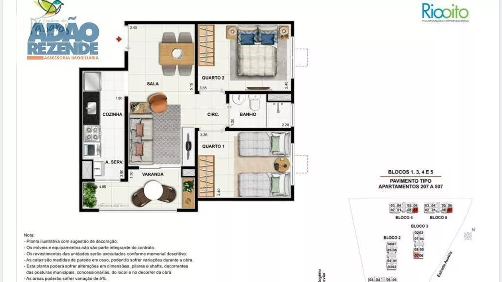 Apartamento, 2 quartos, 49 m² - Foto 30