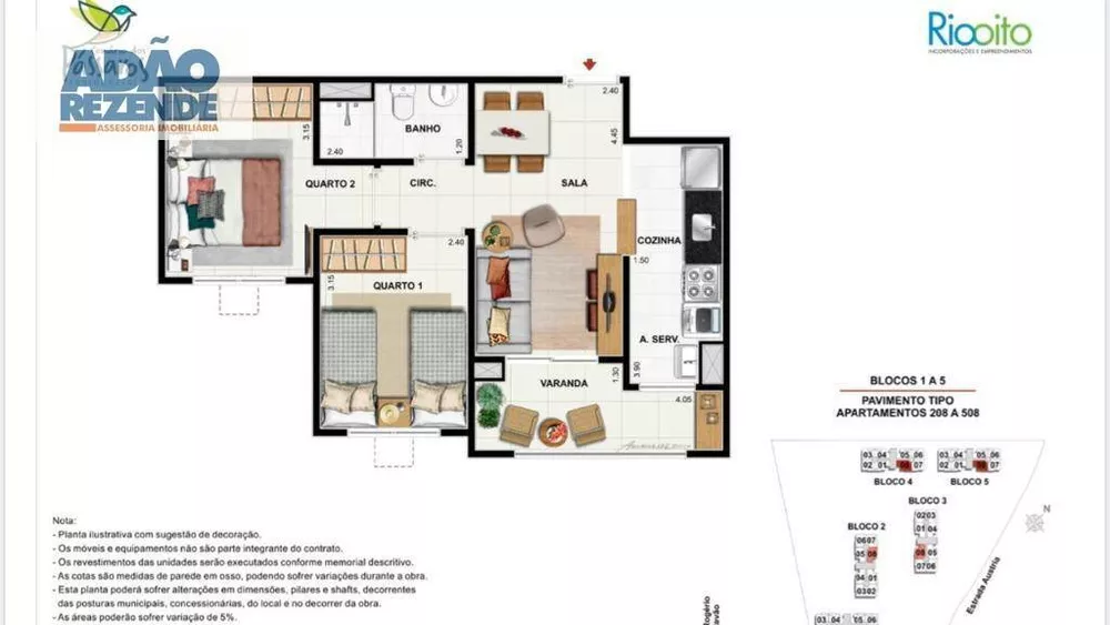 Apartamento, 2 quartos, 49 m² - Foto 18