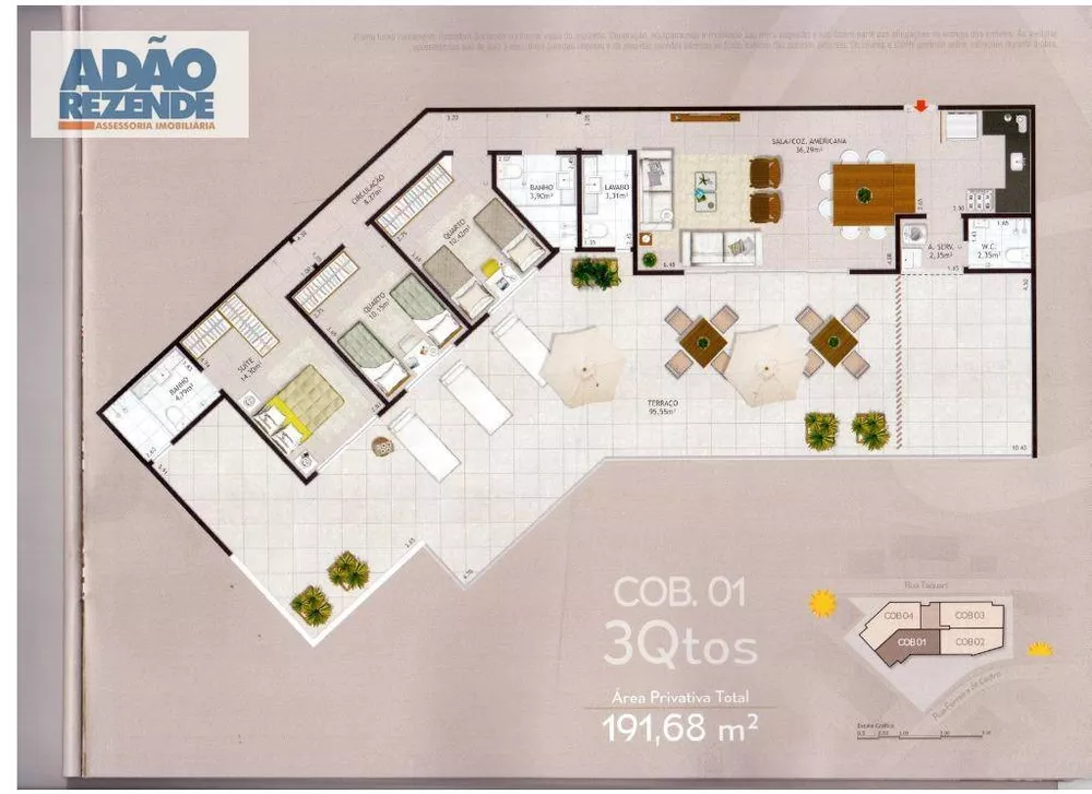 Apartamento, 2 quartos, 63 m² - Foto 34