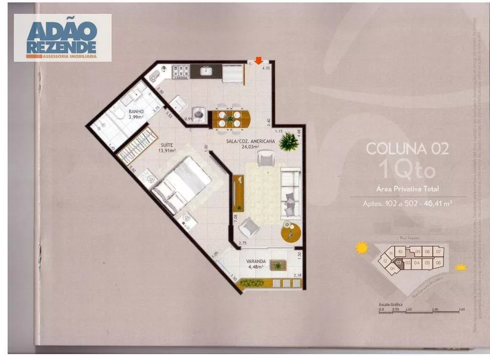 Apartamento, 2 quartos, 63 m² - Foto 4