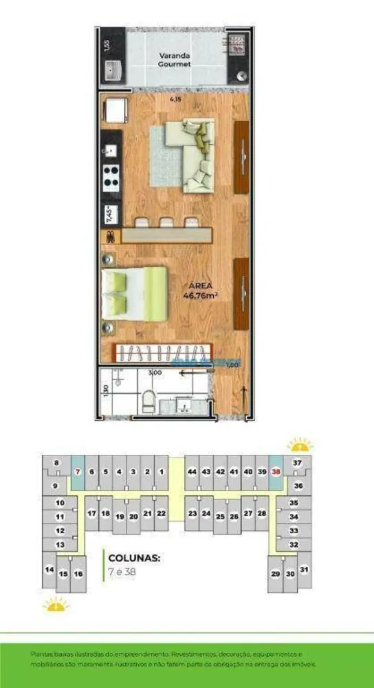 Loft, 46 m² - Foto 5
