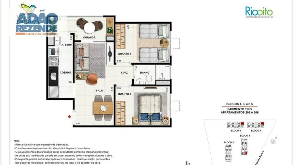 Apartamento, 2 quartos, 49 m² - Foto 17