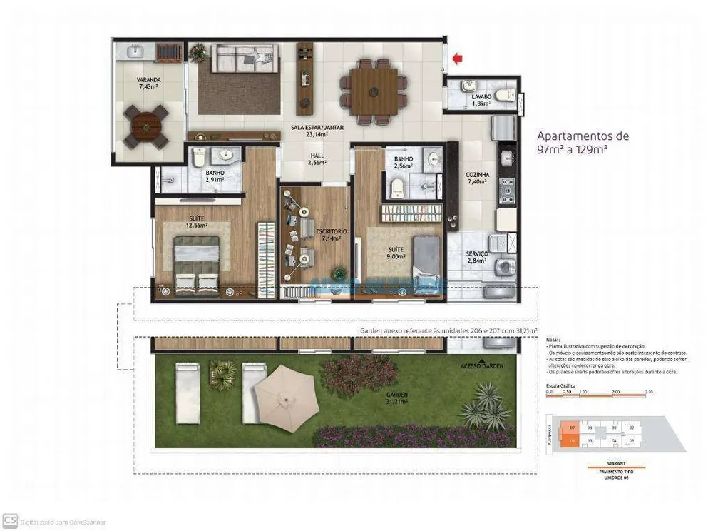 Apartamento, 2 quartos, 97 m² - Foto 17