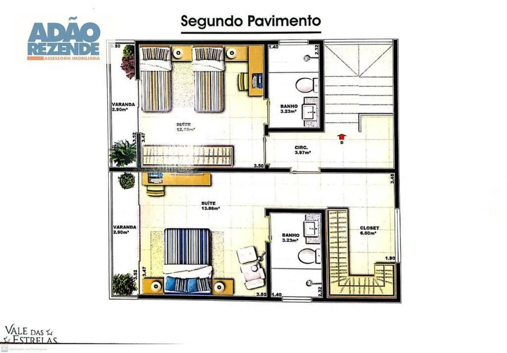 Casa de Condomínio, 3 quartos - Foto 37