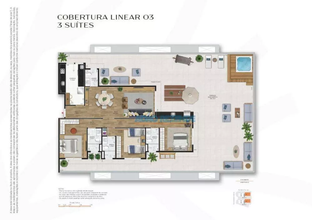 Cobertura, 2 quartos, 145 m² - Foto 15