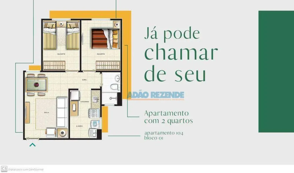 Apartamento, 2 quartos, 46 m² - Foto 26