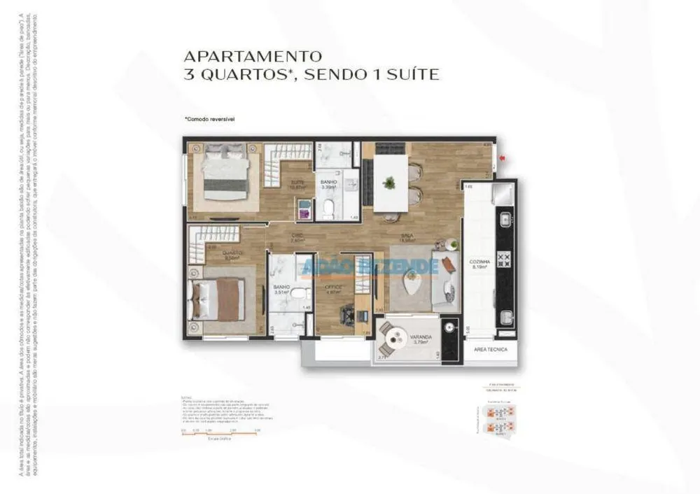 Apartamento, 2 quartos, 65 m² - Foto 41