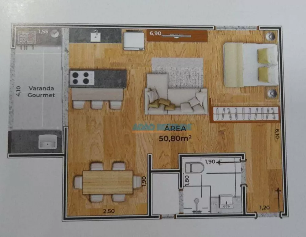 Loft, 50 m² - Foto 7