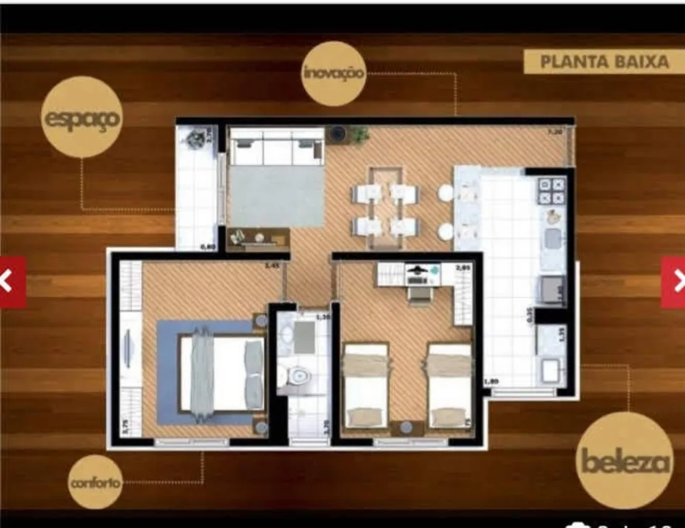 Apartamento, 2 quartos, 60 m² - Foto 10