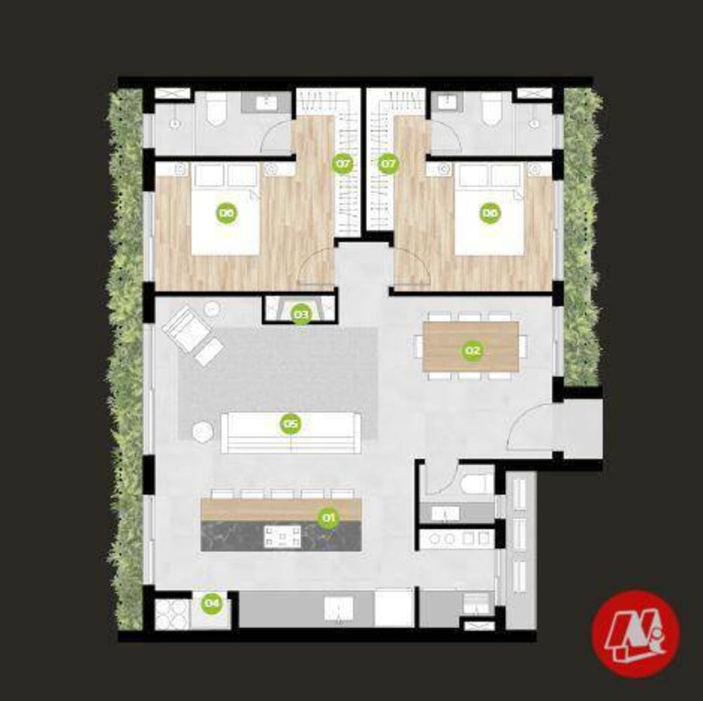 Apartamento, 2 quartos, 92 m² - Foto 12